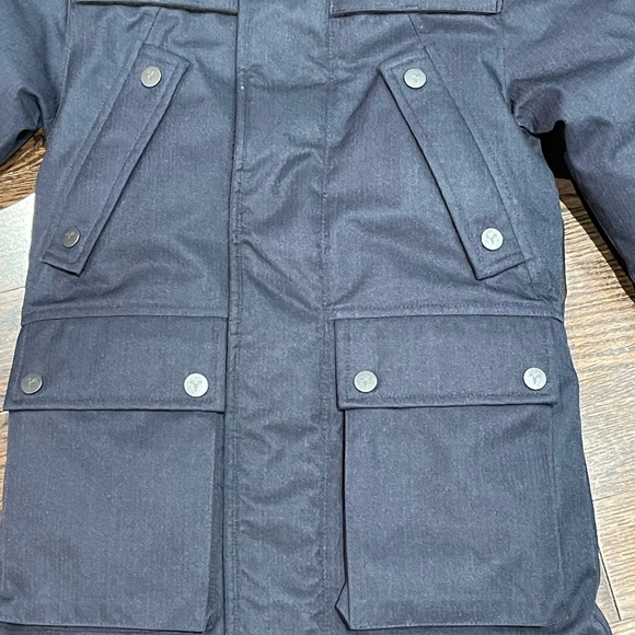 NWOT - Nobis Little Yatesy Kids Long Parka in Navy size Small 5/6, New! … - Picture 3 of 13